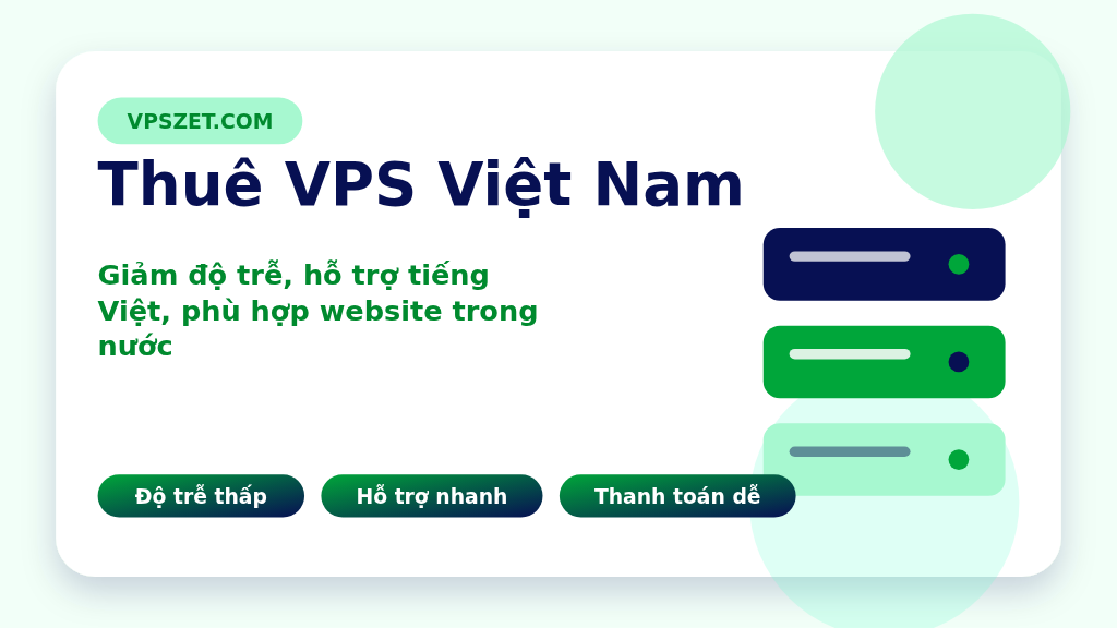 Thuê VPS Việt Nam có lợi gì? Khi nào nên chọn server trong nước? - minh họa VPSZET