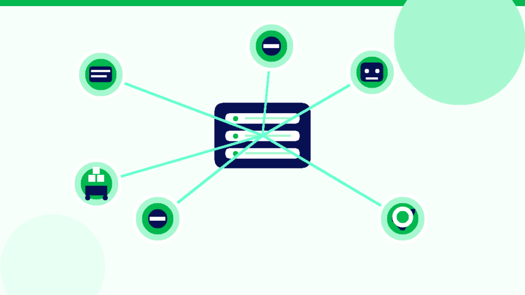 Minh họa các ứng dụng phổ biến của VPS như website, WordPress, bot, VPN và Docker