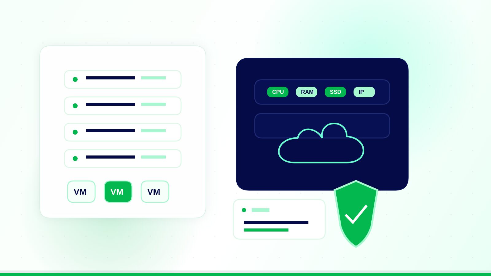 VPS là gì - minh họa máy chủ ảo VPS theo màu thương hiệu VPSZET